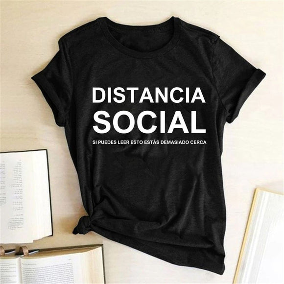(50% off sólo hay 50) Camiseta Playera Polera Distancia Social