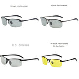 jf Photochromic Sunglasses Men Polarized Driving Chameleon Glasses Male Change Color Sun Glasses Day Night Vision Driver's Eyewear
