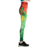 Leggins Calzas Mujer Chica print 3d Ocasional Divertidos Fitness  IN-KEBG Originales