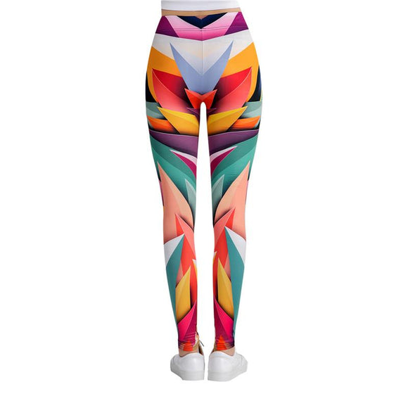 Leggins Calzas Mujer Chica print 3d Ocasional Divertidos Fitness  IN-KEBG Original