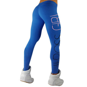 Pantalon Yoga Calzas Leggings Fitness Deportivo Tiro Alto Mujer Letras