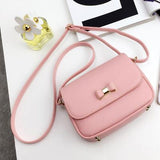 Mujeres Bolso Cuero  Pu Bolso Crossbody Pequeño Monedero Cartera Mano Moda Nuevo Mensajero