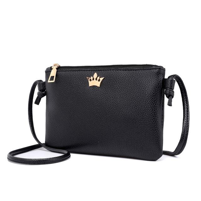 Bolsa Cartera de Mujer Bandolera Negro small wallet Crossbody Purse Black